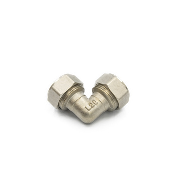 Super Quality Hot Sell Brass Screw Fitting Equal Elbow Copper Plumbing Screw Pex Pipe Fitting
