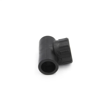 Black Plastic PE Pipe Fittings Female Threaded Tee T1620*1/2F*1620