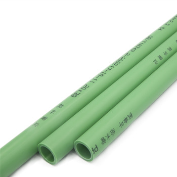 High-performance Plumbing Material Green PPR Pipe For Hot Water And Water Supply