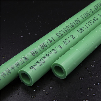 High-performance Plumbing Material Green PPR Pipe For Hot Water And Water Supply
