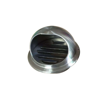 ISO Certification brushed air supply vent duct cap