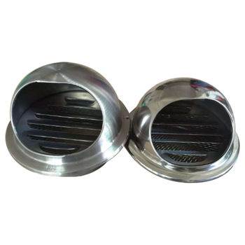 ISO Certification brushed air supply vent duct cap