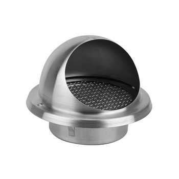 Air intake and exhaust stainless steel pipe vent cap