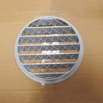 Casting Aluminum External louver for air duct air exhaust Powder coated available