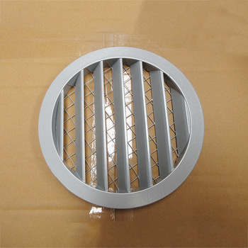 Casting Aluminum External louver for air duct air exhaust Powder coated available