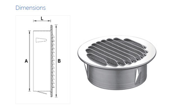 pressed fixed blade aluminium air louvers of connector clips