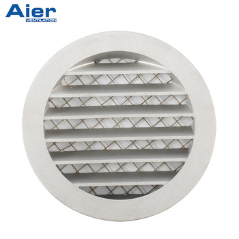 round outdoor casting aluminum louver die cast grill