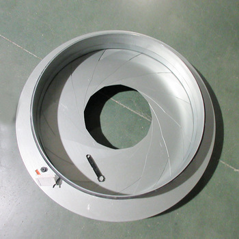 Stainless Steel Air volume control damper IRIS Damper full sizes 80mm-800mm