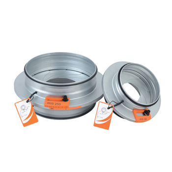 Stainless steel optional Air volume control damper IRIS Damper full sizes 80mm-800mm