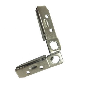 HVAC duct flange corner piece stainless steel available