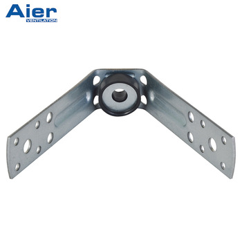 Hanger fixing with blind rivets or self drilling screws