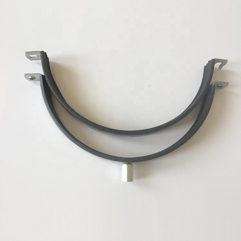 Heavy duty galvanized steel pipe hanger clamp