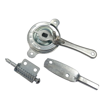 HVAC system damper hardware adjustable actuator quadrant