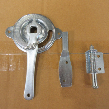 Galvanized steel quadrant for volume control