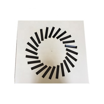 Exhaust and supply adjustable air conditioner <font color='red'>swirl</font> <font color='red'>diffusers</font>