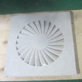 High quality exhaust air vanes ceiling-mounted air diffuser