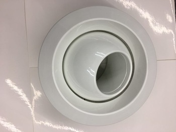 Jet nozzle jet air diffuser in ventilation