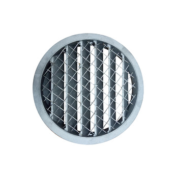 HVAC Air vent with grill design Steel wire backgrounded Aluminum air louver