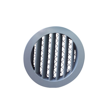 HVAC Air vent with grill design Steel wire backgrounded Aluminum air louver