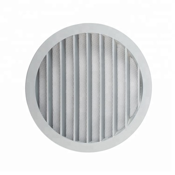 Powder coated casting aluminum external louver