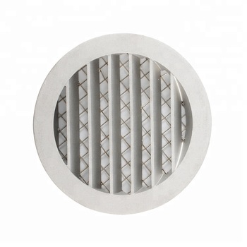 Powder coated casting aluminum external louver