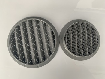 outdoor casting aluminum louver die cast grill