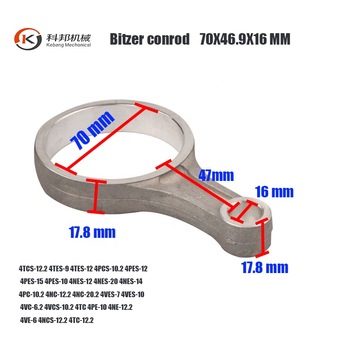 bitzer compressor spare parts aluminium connecting rods 4VC-10.2+4TC-12.2+4PC-15.2+4NC-20.2+ 4PES-12+15+4NES+4TES+4VES