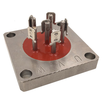 Connector pin base of high-<font color='red'>current</font> refrigerator <font color='red'>block</font> <font color='red'>terminal</font>