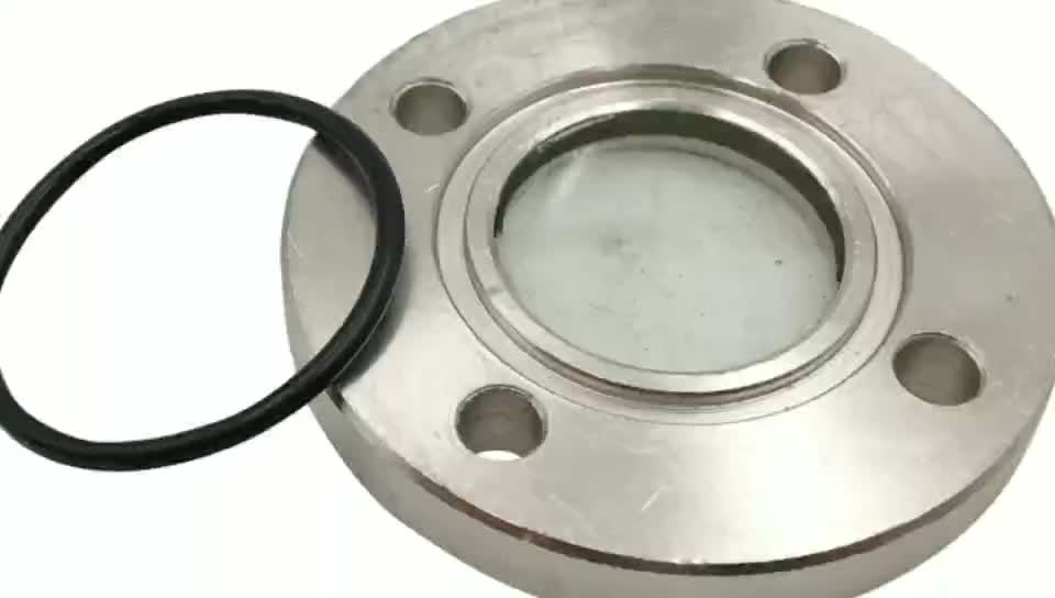bitzer refrigeration spare parts Stainless steel sanitary flanged tank sight glass FGHJ