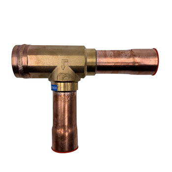 One Way No Return For Refrigeration Copper Check Valve Air Check Valve