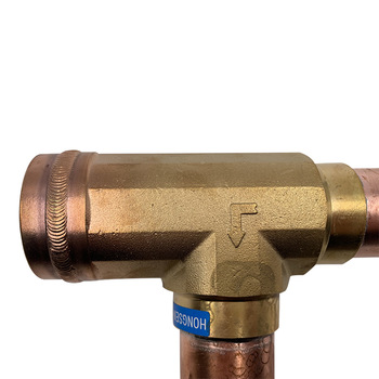 One Way No Return For Refrigeration Copper Check Valve Air Check Valve