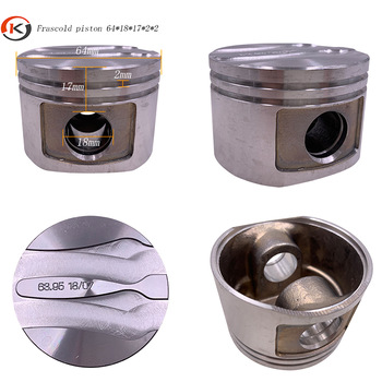 aluminum piston for Copeland compressor spare parts Frascold piston 64 mm