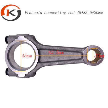 Frascold compressor spare parts aluminium connecting rods 45*88.3*20 mm