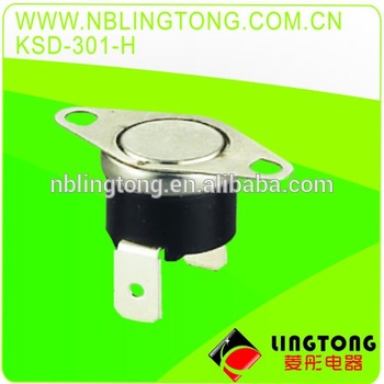 KSD301-D long life cycle Bi-metal defrost thermostat for solar water heaters