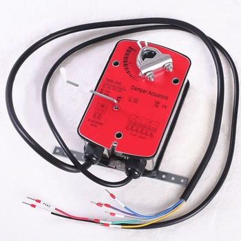SW0010 5Nm 24V on/off universal coupling spring return fire smoke duct electrical damper actuator
