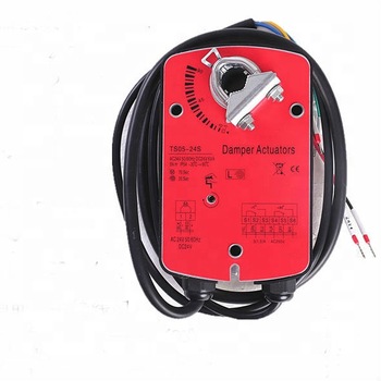 SW0010 5Nm 24V on/off universal coupling spring return fire smoke duct electrical damper actuator manufacturers