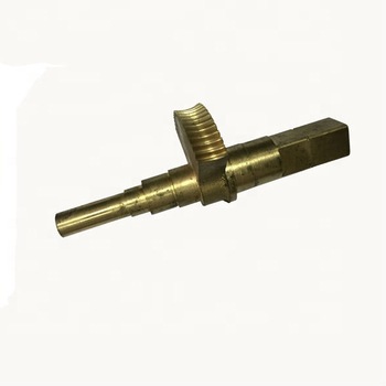 HY00049 Brass worm gear and CNC axle shaft