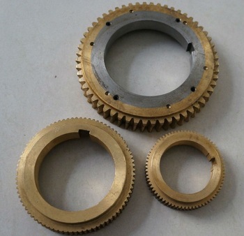 HY00076 high precision cnc machining screw worm gear wheel transmission
