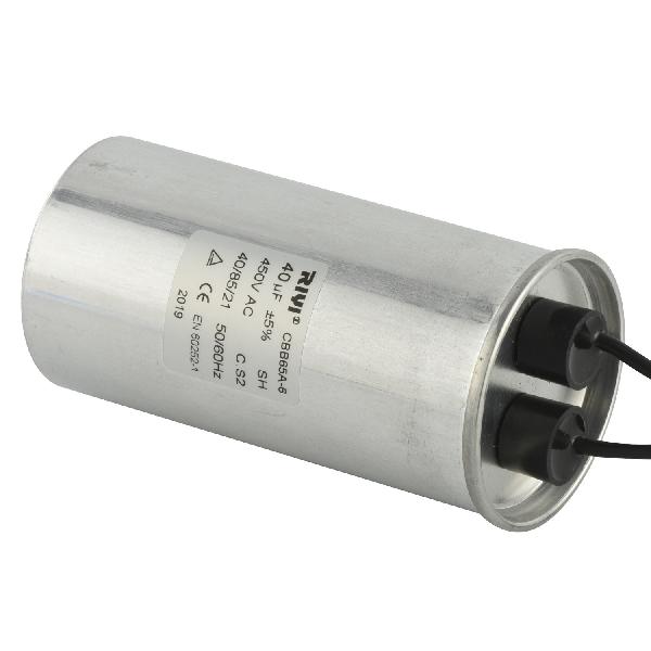 Cbb65A 40UF 450V Motor Run Capacitor with Lead Wire