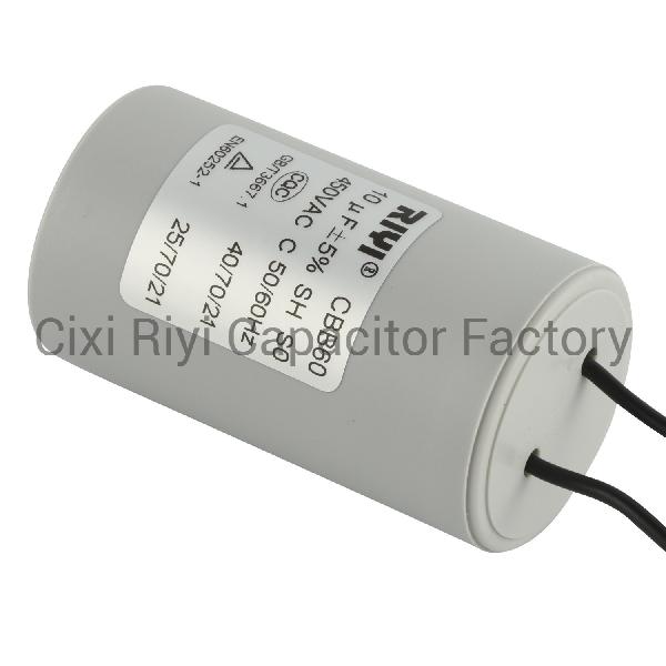 Cbb60 10UF 450V AC Motor Run Capacitor for Water Pump Motor Washing Machine