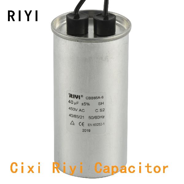 Cbb65A 40UF 450V Air Conditioner Capacitor Motor Run Capacitor