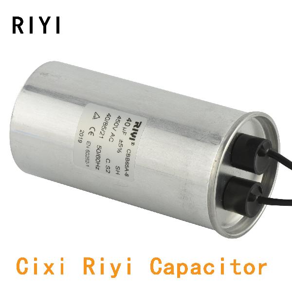 Cbb65A 40UF 450V Air Conditioner Capacitor Motor Run Capacitor