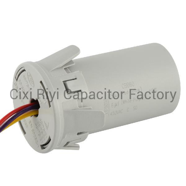 Cbb60 15+6UF 450V AC Motor Run Capacitor for Washing Machine