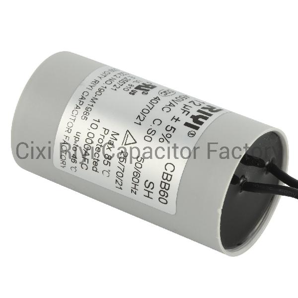Cbb60 12 UF 450V AC Motor Run Capacitor for Water Pump Motor Washing Machine