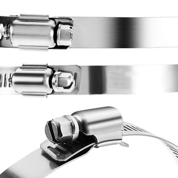 4inch America Style Stainless Steel Hose Clamp with Factory Price
