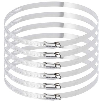 12inch 300mm Stainless Steel Duct Clamps Ducting, Heating, Cooling, Exhaust, Ventilation