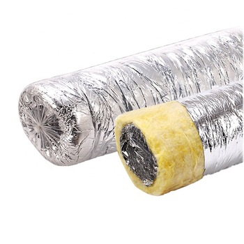 Aluminum foil insulation telescopic hose Oleic acid and high temperature resistance Strong insulation effect