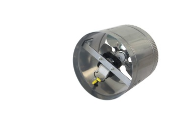 greenhouse booster pipe exhaust fan