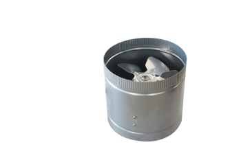 Axial flow fan with thick shell Kitchen exhaust fan