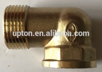 High Quality Plumbing Material Pipe Fitting Brass Female And Male Elbow